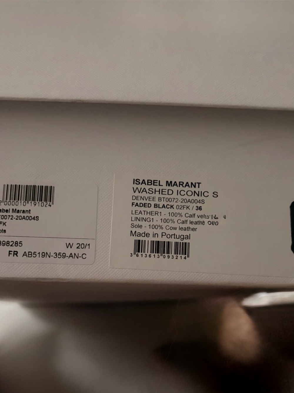 Isabel Marant Faded BlackTall Cowboy Boots - Picture 12 of 14